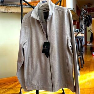 NWT Awesome Stormtech Performance Men’s Gray Jacket, great details and quality!